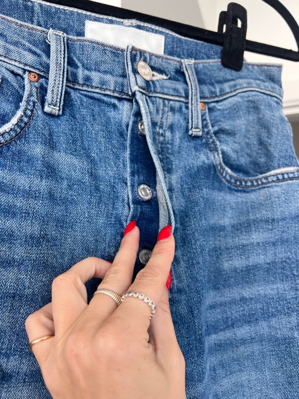 MOTHER The Curbside Ankle Jean Cowboys Don't Cry- Size 26 - Picture 5 of 14